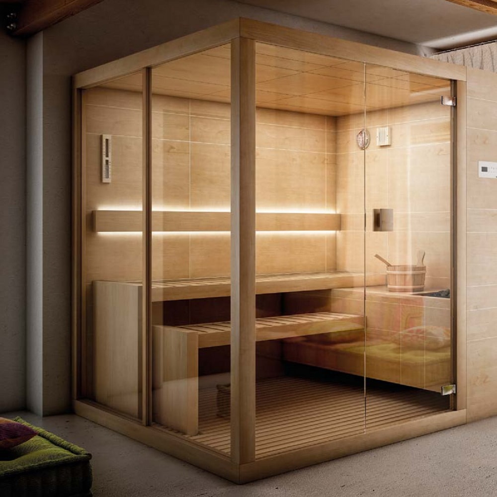 Готовые кабины встраиваемых саун