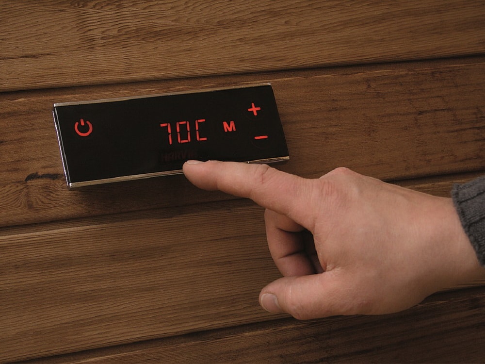 Электрокаменка с выносным пультом