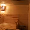 Липовая парная с электрической печью Harvia и инфракрасной кабиной