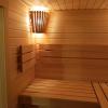 Липовая парная с электрической печью Harvia и инфракрасной кабиной