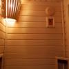 Липовая парная с электрической печью Harvia и инфракрасной кабиной